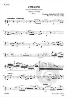 Fantasia Cantante su motivi dell'Africana op. 67 von Giuseppe Gariboldi 