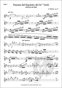 Pensieri sul Rigoletto op. 55 von Giuseppe Rabboni 