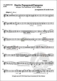 Papageno-Papagena duet von Wolfgang Amadeus Mozart 