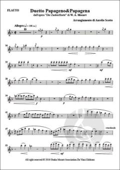 Papageno-Papagena duet von Wolfgang Amadeus Mozart 