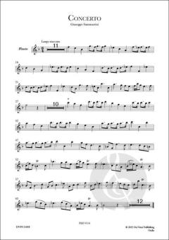 Concerto per flauto traversiere von Giuseppe Sammartini 