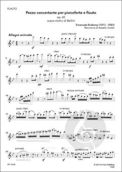 Pezzo concertante per pianoforte e flauto von Emanuele Krakamp 