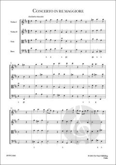 Concerto in Re maggiore per archi e basso continuo von Carlo Antonio Marino 