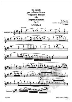 6 Sonate von Niccolò Paganini 