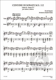 Centone di Sonate M.S. 112, Lettera B (No. 9) von Niccolò Paganini 