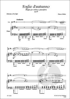 Foglie d'autunno, Elegy op. 47 von Marco Sollini 