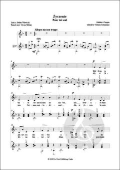 19 Polish Songs op. posth. 74 von Frédéric Chopin 