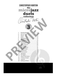 The Microjazz Duets Collection 3 von Christopher Norton 