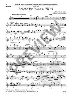 Sonate von Arthur Bliss 