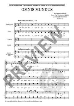 2 Piae Cantiones Carols von Clive Osgood 