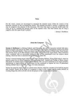 Lenten Gospel Acclamation von Jeremy J. Kiolbassa 