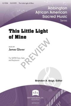 This Little Light of Mine von James A. Glover 