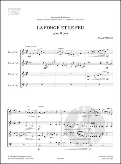 La Forge et le feu von Pascal Proust 