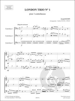 London trio no. 1 von Joseph Haydn 