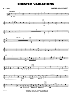 Chester Variations von Elliot del Borgo (Download) 
