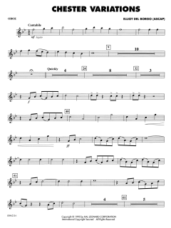Chester Variations von Elliot del Borgo (Download) 
