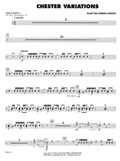 Chester Variations von Elliot del Borgo (Download) 