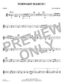 Forward March! von Paul Murtha (Download) 