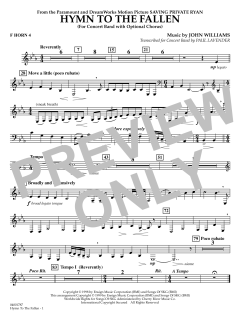 Hymn To The Fallen von John Williams (Download) 