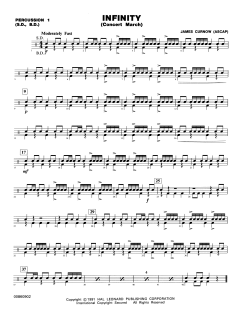 Infinity Concert March von James Curnow (Download) 