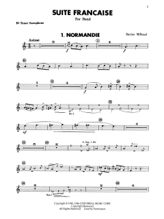 Suite Francaise von Darius Milhaud (Download) 