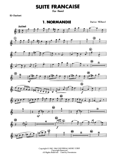 Suite Francaise von Darius Milhaud (Download) 