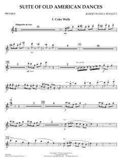 Suite Of Old American Dances von Robert Russell Bennett (Download) 