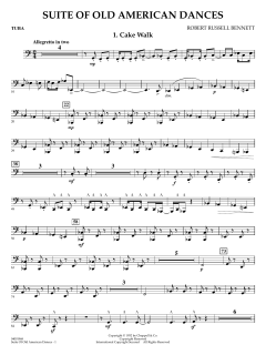 Suite Of Old American Dances von Robert Russell Bennett (Download) 