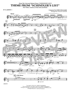 Theme from 'Schindler's List' von John Williams (Download) 