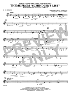 Theme from 'Schindler's List' von John Williams (Download) 