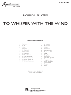 To Whisper With The Wind von Richard L. Saucedo (Download) 