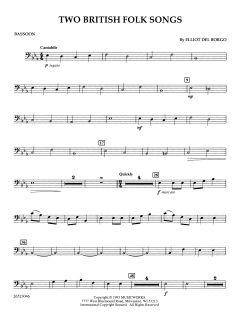 Two British Folk Songs von Elliot del Borgo (Download) 