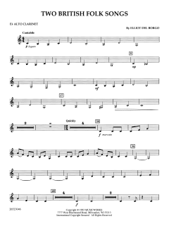 Two British Folk Songs von Elliot del Borgo (Download) 