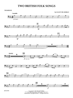 Two British Folk Songs von Elliot del Borgo (Download) 