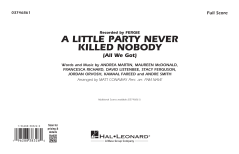 A Little Party Never Killed Nobody von Fergie, (Download) 