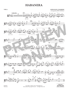 Habañera von Emanuel Alexis Chabrier (Download) 