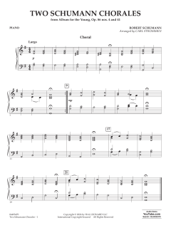 2 Schumann Chorales von Robert Schumann (Download) 
