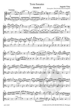 3 Sonaten op. 5 von Auguste Vény 