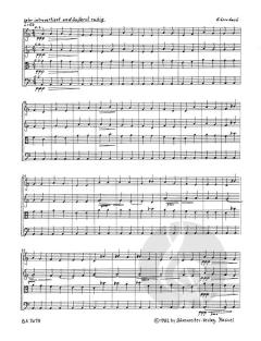 Streichquartett Nr. 2 "Tempi notturni" (1979) von Heinz Winbeck (Download) 