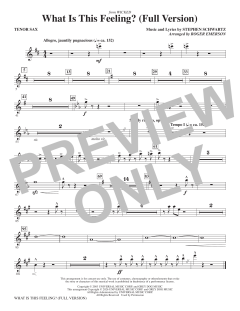 What Is This Feeling? (Full Version) von Stephen Schwartz (Download) 