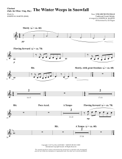 The Winter Weeps in Snowfall von Joseph M. Martin (Download) 