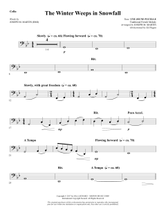 The Winter Weeps in Snowfall von Joseph M. Martin (Download) 