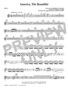 America The Beautiful von Samuel Augustus Ward (Download) 