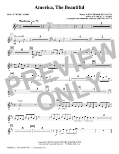 America The Beautiful von Samuel Augustus Ward (Download) 