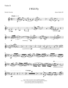 I Will Fly (Full Orchestration) von James Granville Eakin (Download) 