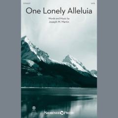 One Lonely Alleluia von Joseph M. Martin (Download) 