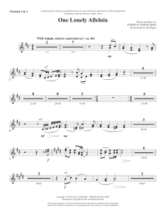 One Lonely Alleluia von Joseph M. Martin (Download) 