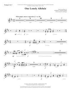One Lonely Alleluia von Joseph M. Martin (Download) 
