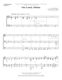One Lonely Alleluia von Joseph M. Martin (Download) 