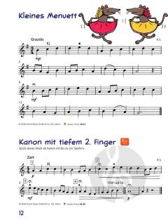 Geigenfrosch & Co: Violinschule 2 von Ros Stephen 